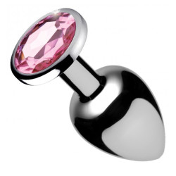 Booty Sparks Plug bijou Gem Rose 7 x 3.4 cm